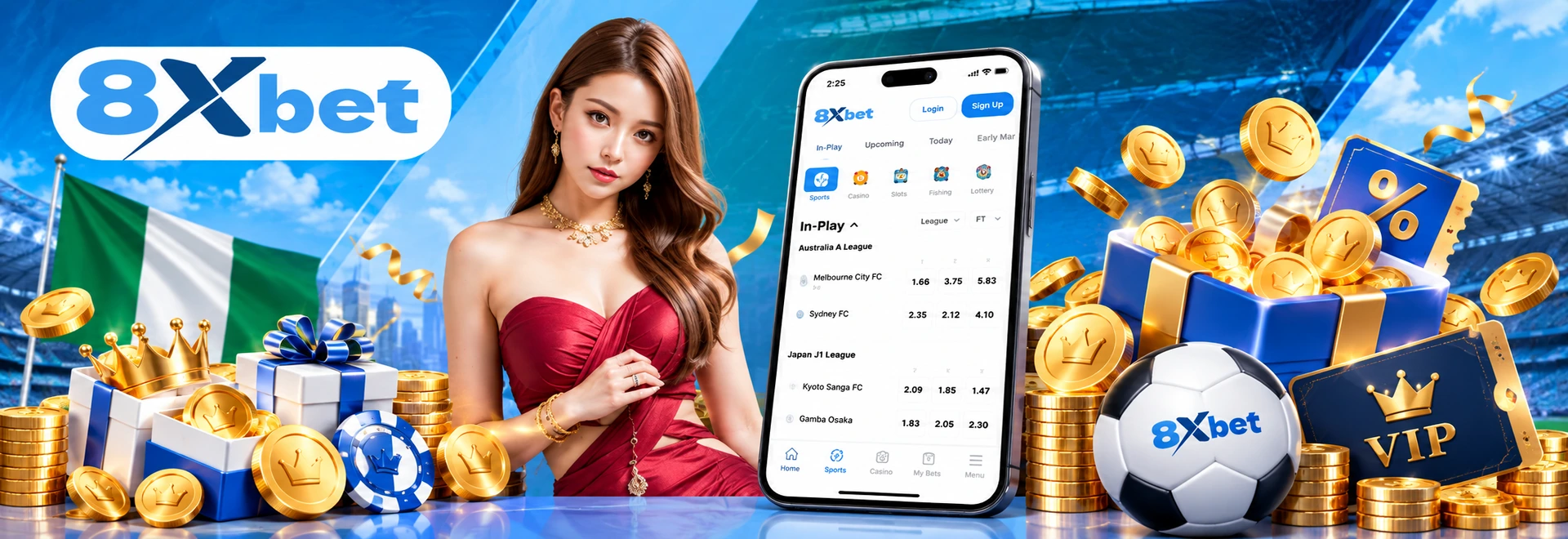 8xbet Bonus Nigeria: Welcome Rewards, Promos and Codes