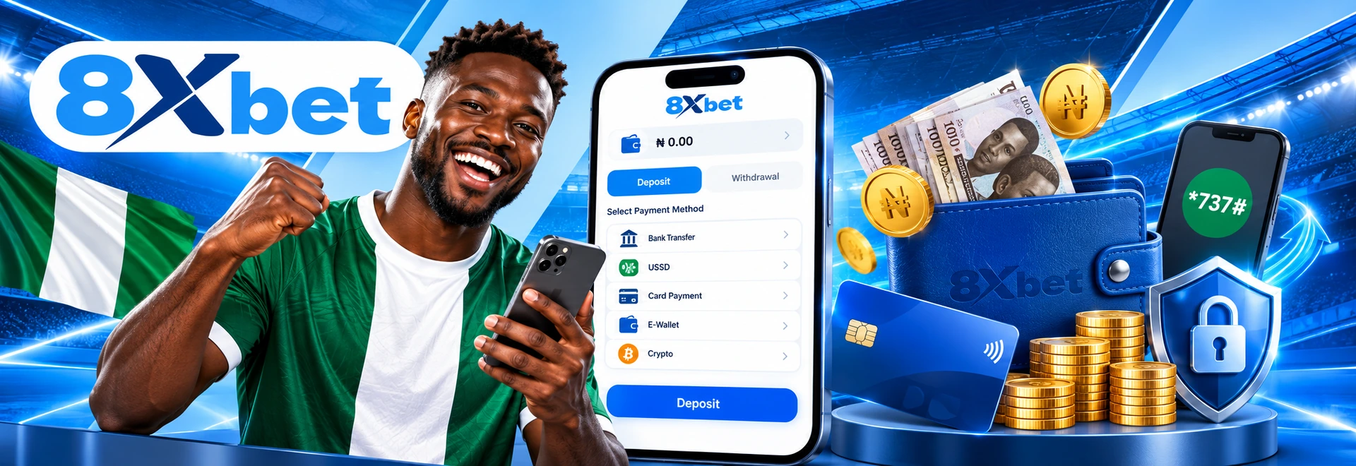 8xbet Deposit Nigeria: Quick, Secure Ways to Fund Your Account